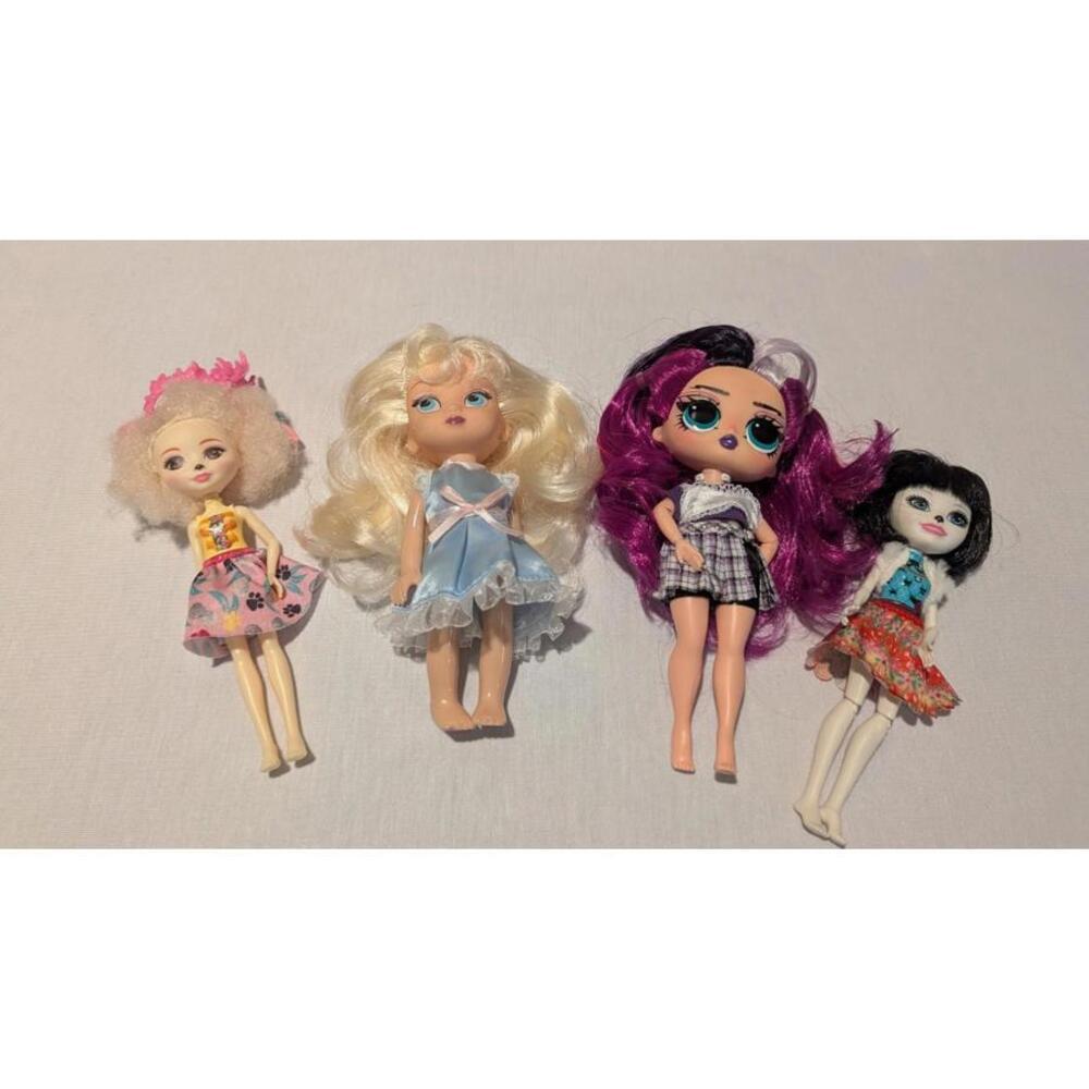 Lot Of Dolls, Enchantimals, Lol Surprise Jenni Rox, Disney Cinderella